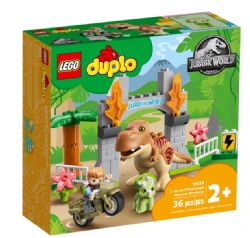 *** LEGO DUPLO JURASSIC WORLD - L'ÉVASION DU T. REX ET DU TRICERATOPS #10939
